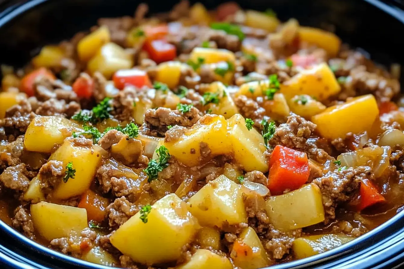 Slow Cooker Hobo Casserole