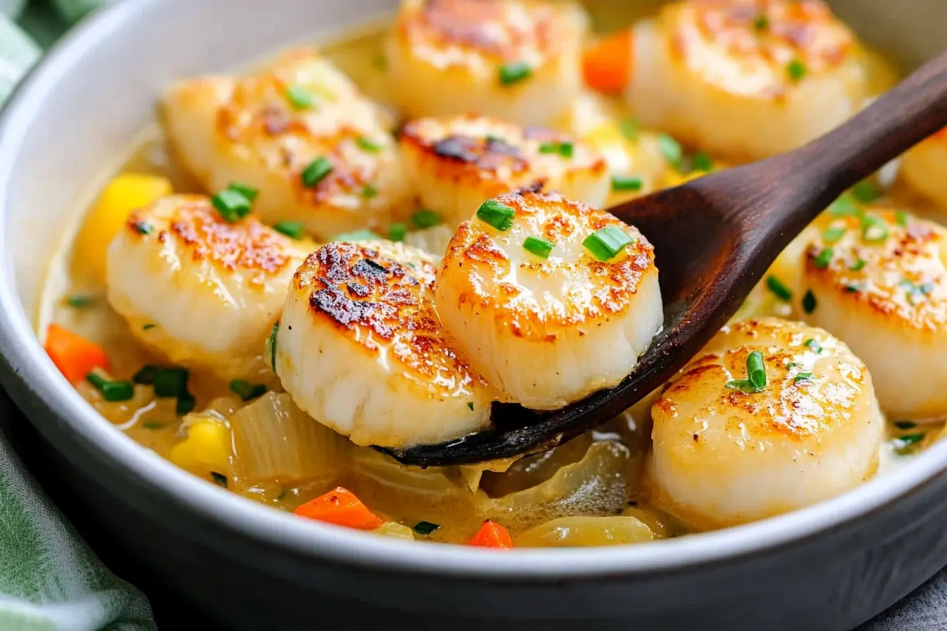 Baked Scallops