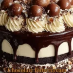 Chocolate Moist Cake with Vanilla Buttercream