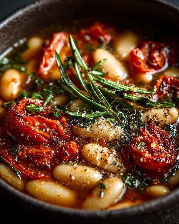 Garlic Herb White Bean Soup