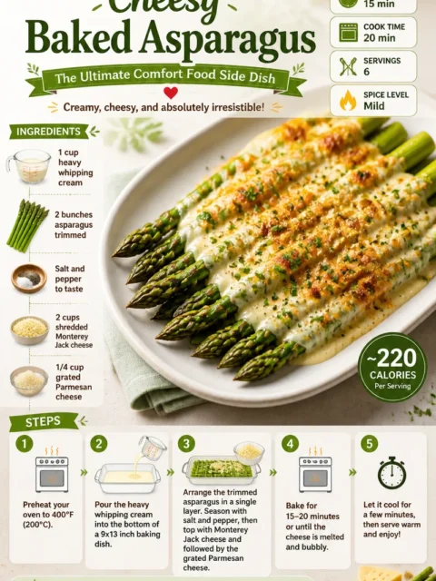 Cheesy Baked Asparagus: The Ultimate Comfort Food Side Dish