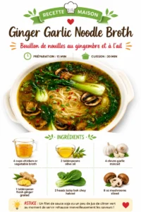 Ginger Garlic Noodle Broth