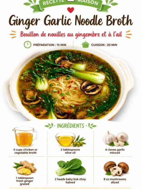 Ginger Garlic Noodle Broth Ginger Garlic Noodle Broth