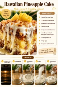 Hawaiian Pineapple Cake